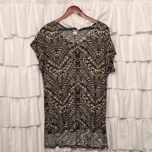 Aztec print shirt